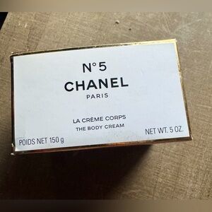 Estate- Vintage EMPTY Chanel No 5 Perfume/Body Cream Box